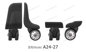【温州群悦实业有限公司】配件,布箱·万向轮编号：A24-27后前轮